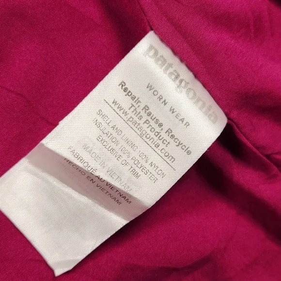 Patagonia Jacket Womens XS Extra Small Nano Air Hoody Black Puffer Hooded - Picture 5 of 16